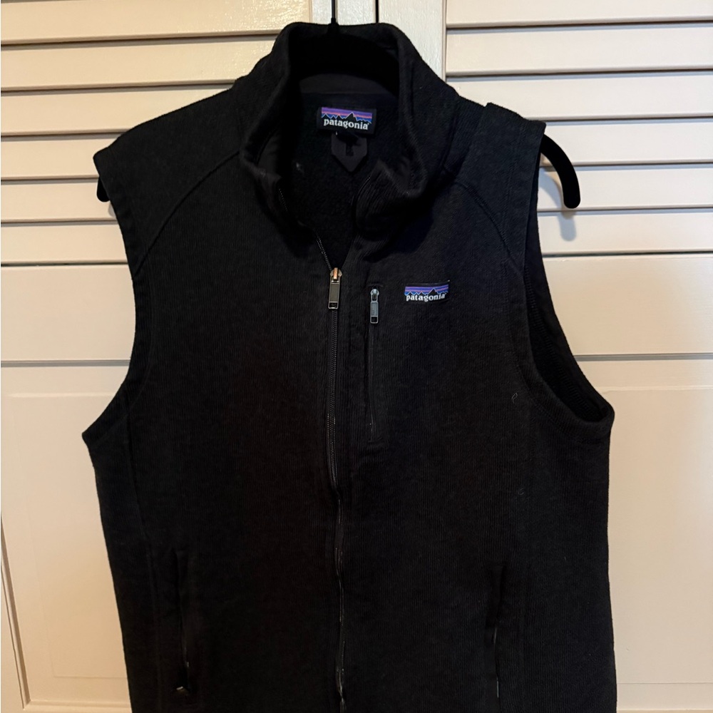 Patagonia Black Vest, men’s large
